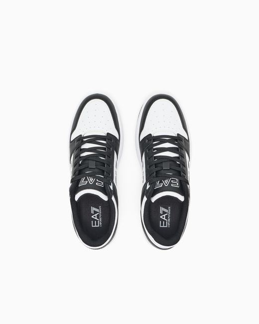 EA7 White Slasher Sneakers
