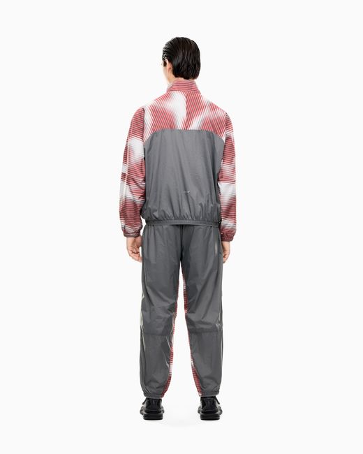 EA7 Red Dynamic Athlete Tracksuit for men