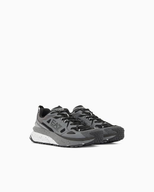 EA7 White Sneakers Crusher Sonic Trail 2.0