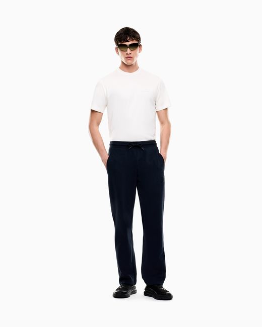 EA7 Natural Lux Identity Modal-Blend Jersey T-Shirt for men