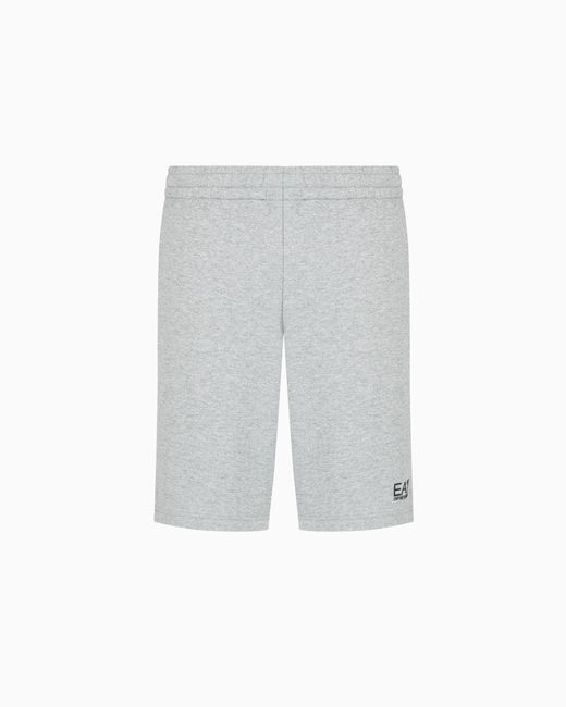 EA7 Core Identity Bermudashorts Aus Baumwolle in White für Herren