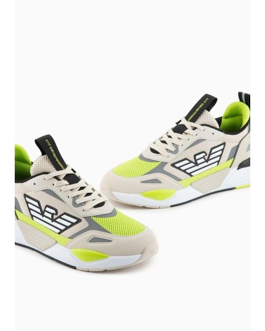 Sneakers Ace Runner di EA7 in Green