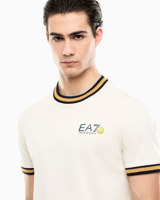 EA7 Natural T-Shirt Graphic Series Regular Fit for men