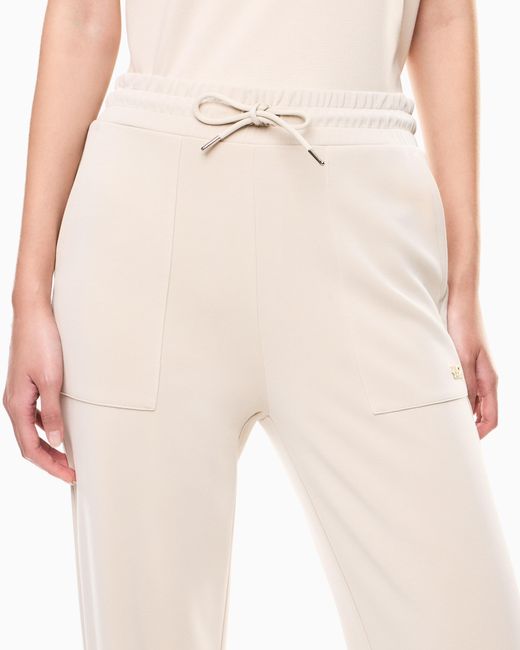 EA7 Natural Core Lady Stretch Modal Blend Interlock Joggers