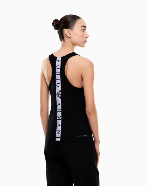 EA7 Black Dynamic Athlete Tank Top