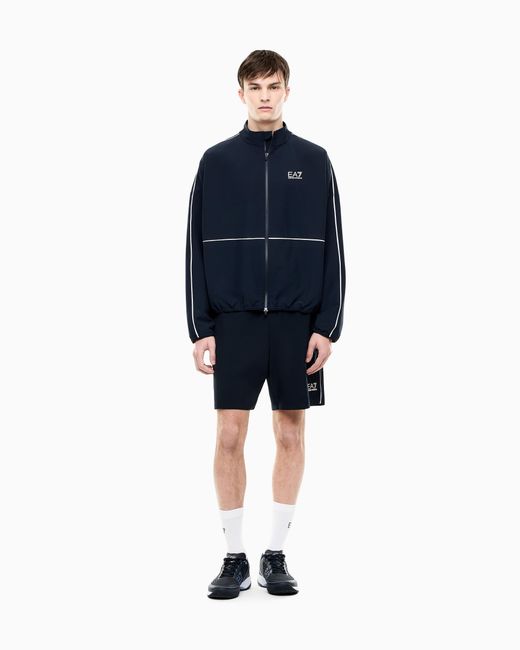 EA7 Blue Tennis Pro Jacket for men