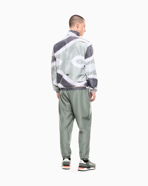 EA7 Blue Tennis Pro Girl Tracksuit for men
