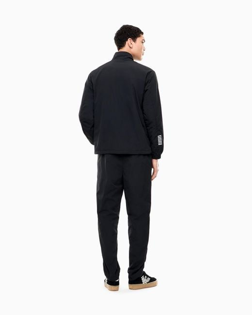 EA7 Blue Tracksuit Core Identity Oversized for men