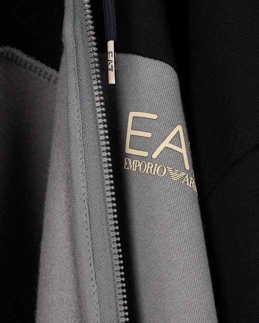 Tuta Regular Fit di EA7 in Black da Uomo