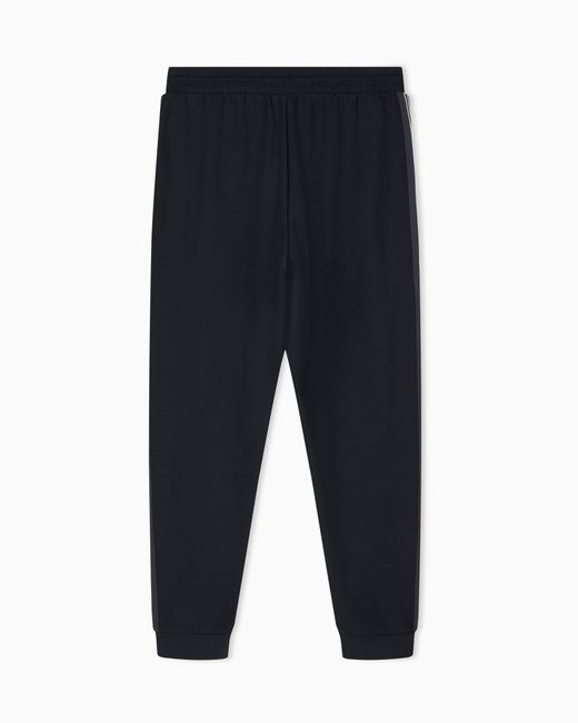 EA7 Blue Trouser Logo Series Regular Fit for men