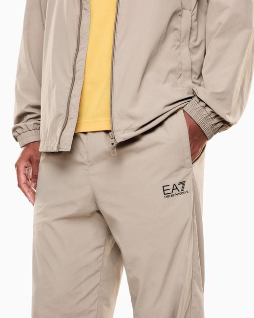 EA7 Natural Core Identity Nylon Tracksuit for men