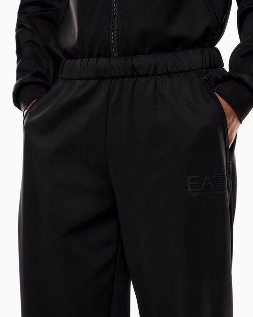 EA7 Blue Technical Fabric Trousers for men