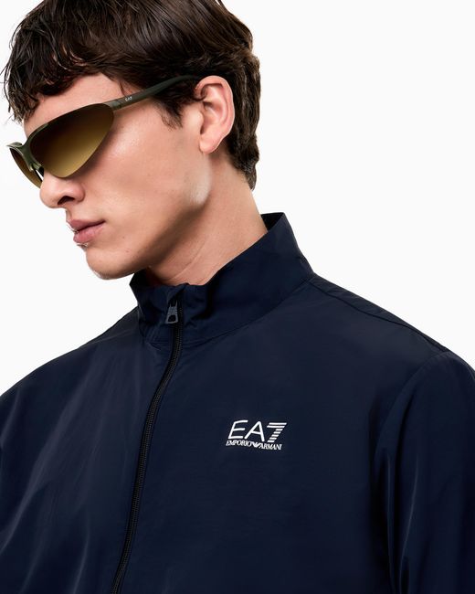 EA7 Blue Core Identity Nylon Tracksuit for men
