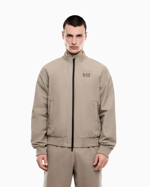 EA7 Natural Core Identity Nylon Jacket for men