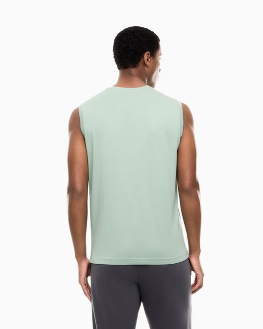 EA7 Green Visibility Tank Top for men