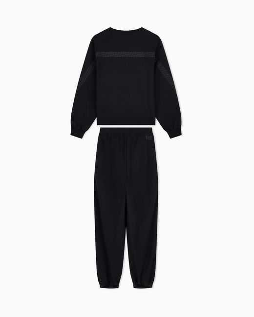 EA7 Blue Regular Fit Tracksuit