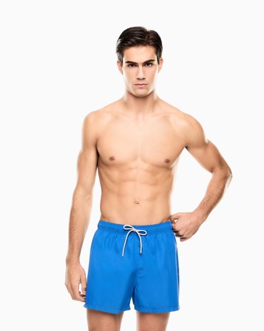 EA7 Blue Swimsuit Royal for men