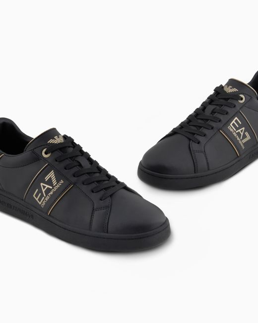 EA7 Black Classic Sneakers