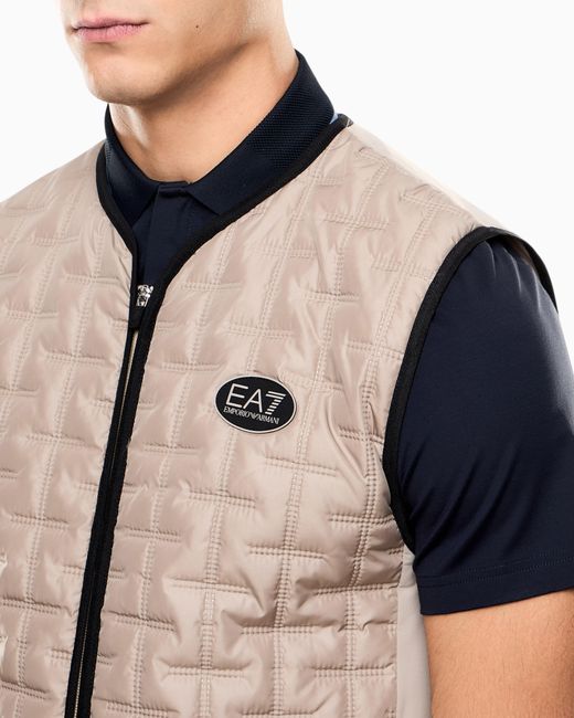 EA7 Natural Golf Pro Gilet for men