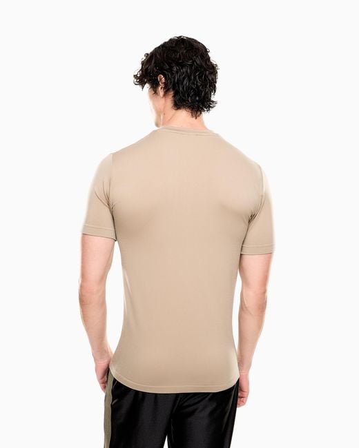 EA7 Natural Soccer T-Shirt for men