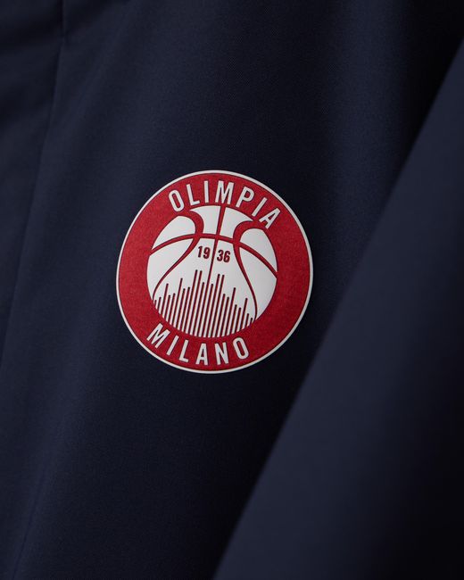 EA7 Blue Armani Olimpia Milano Padded Jacket for men