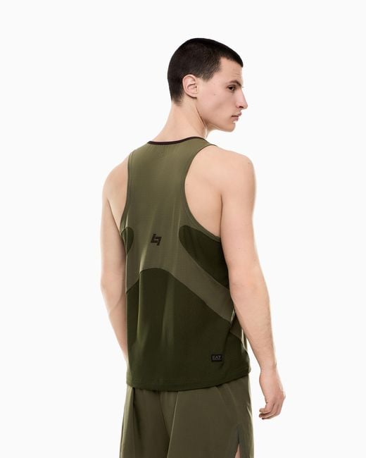 EA7 Green 7.0 Show Tank Top for men