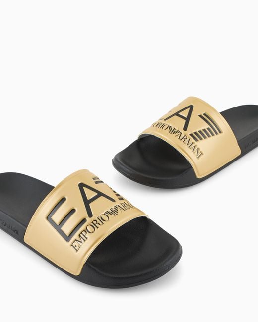 Slides di EA7 in White