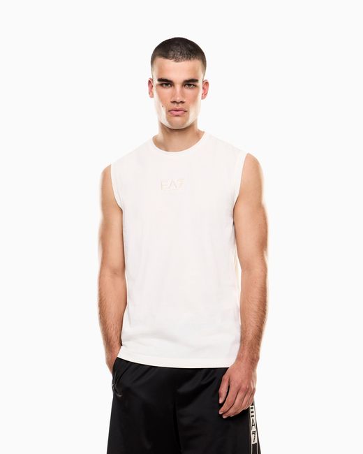 Canotta di EA7 in White da Uomo