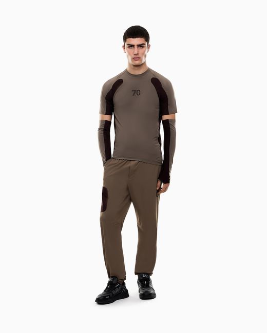 EA7 Gray 7.0 Show T-Shirt for men