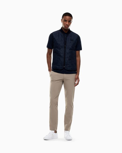 EA7 Blue Golf Pro Gilet for men