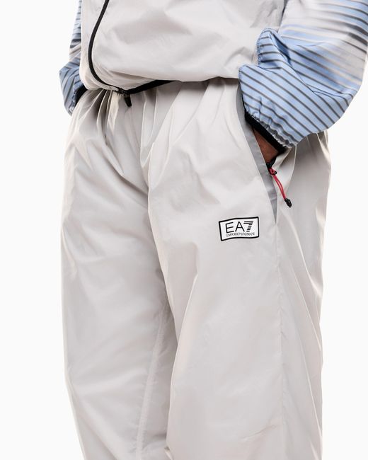 EA7 Blue Dynamic Athlete Tracksuit for men