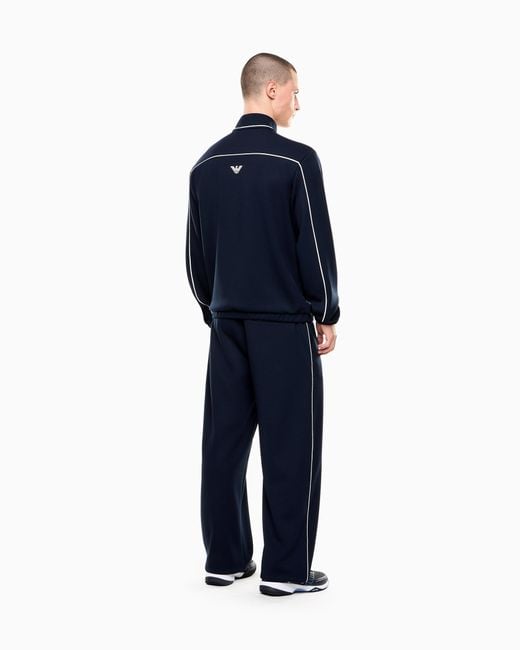 EA7 Blue Tennis Pro Tracksuit for men