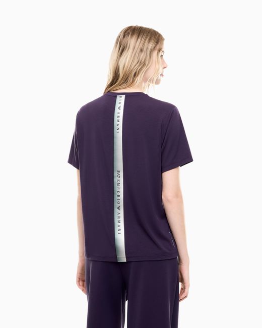 EA7 Blue Regular Fit T-Shirt Natural Ventus 7