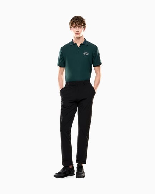 EA7 Black Ventus Trousers for men