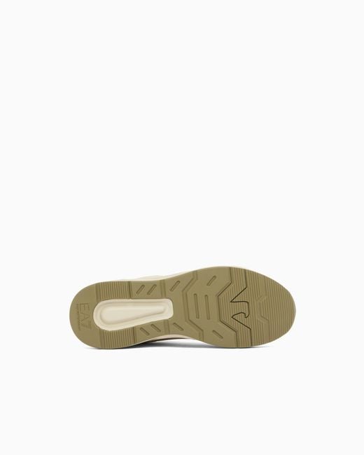 EA7 White Ace Runner Special Sneakers