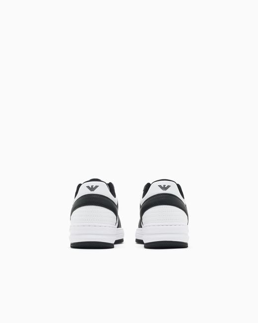 EA7 White Slasher Sneakers