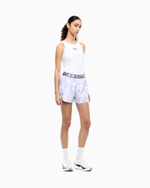 EA7 Blue Shorts