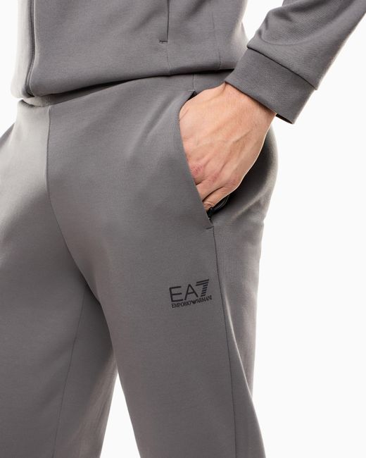EA7 Gray Dynamic Athlete Tracksuit for men