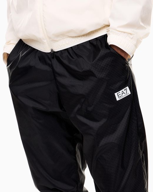 EA7 White Dynamic Athlete Tracksuit for men