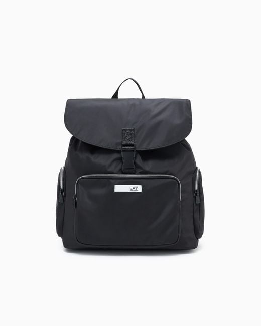 EA7 Blue Rucksack Aus Funktionsgewebe