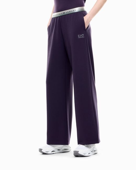 EA7 Blue Regular Fit Pants Natural Ventus 7