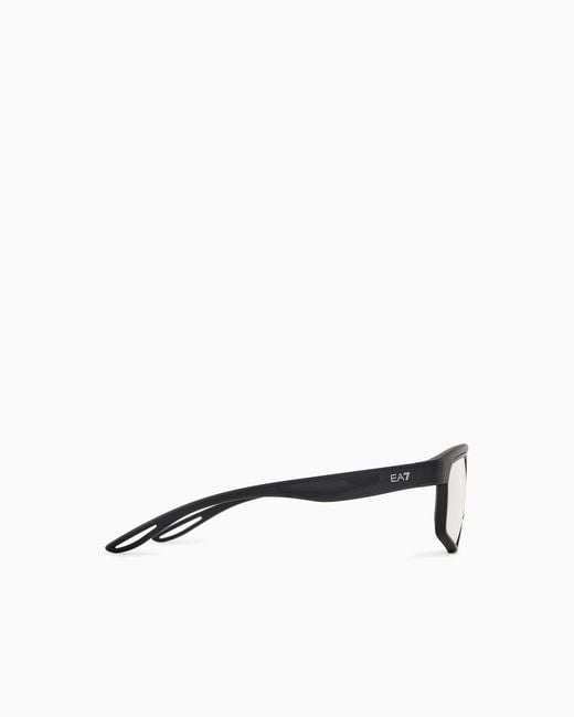 EA7 Sonnenbrille Vyron in Black für Herren
