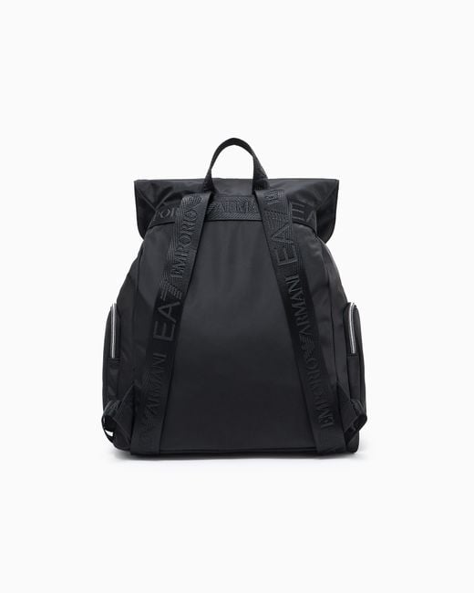 EA7 Blue Rucksack Aus Funktionsgewebe