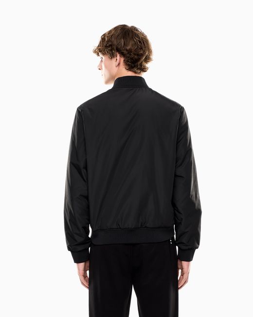 EA7 Blue Premium Shield Technical-Fabric Jacket for men