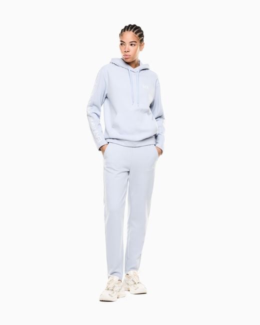 EA7 White Logo Suit