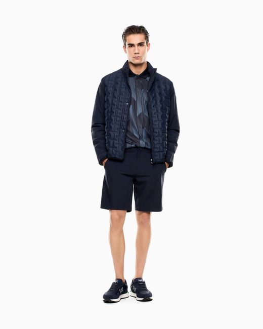 Polo Tennis Pro di EA7 in Blue da Uomo