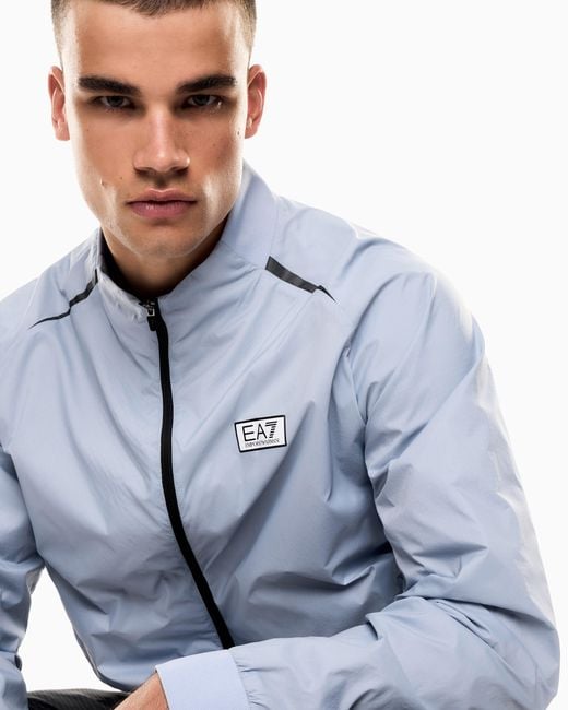 EA7 Blue Dynamic Athlete Tracksuit for men