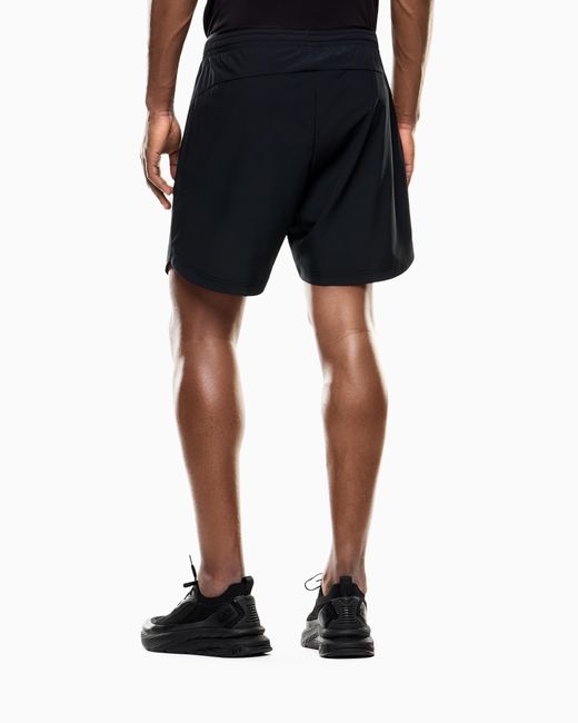 EA7 Blue Shorts Vigor 7 Regular Fit 2-In-1 for men