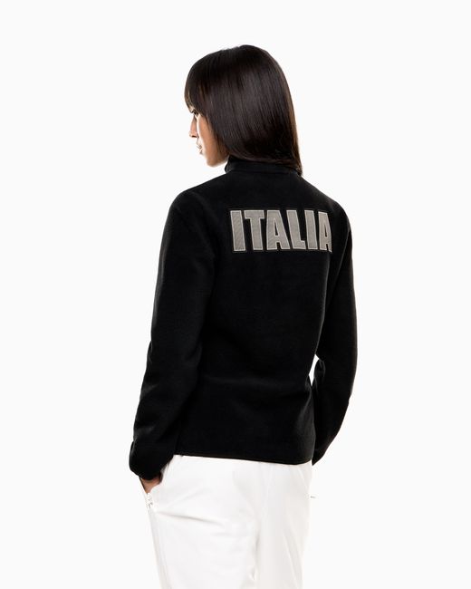 Italia Team Pile Tecnico Da Sci di EA7 in Black