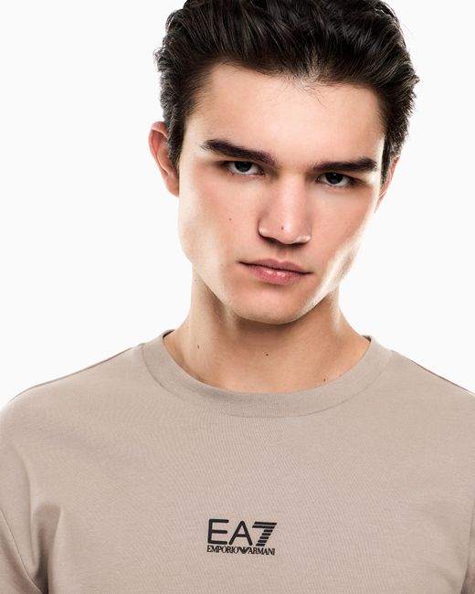 EA7 Natural Long Sleeve Sweatshirt for men